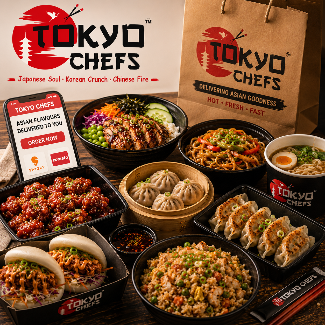 Food Delivery in India: Why Asian Fusion Food Is Perfect for Online Orders