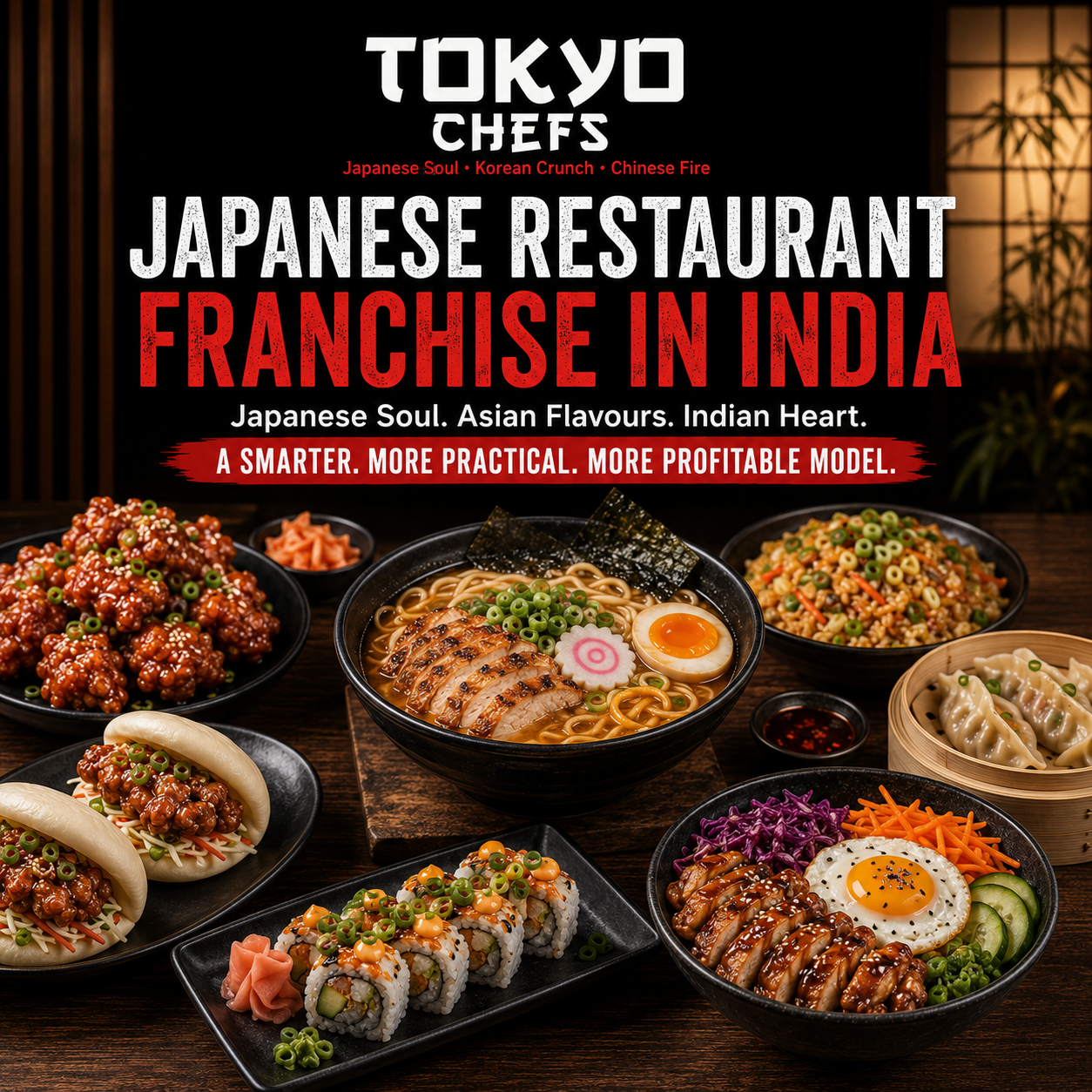 Japanese Restaurant Franchise in India: Why Tokyo Chefs Offers a More Practical and Profitable Asian Fusion Model