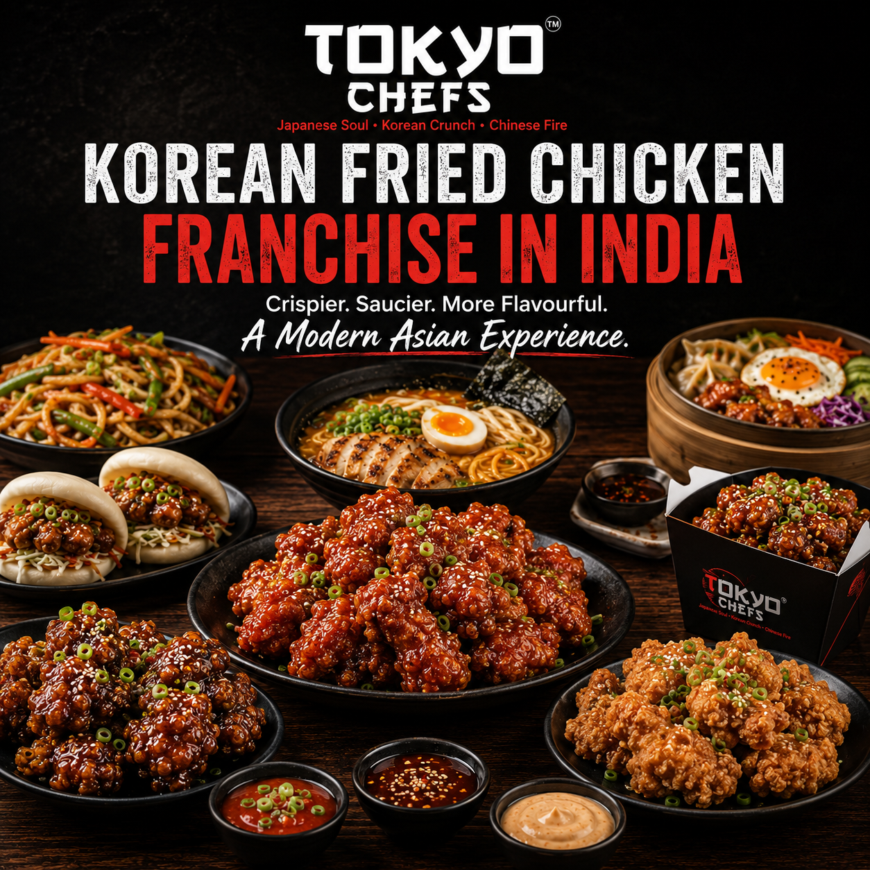 Korean Fried Chicken Franchise in India: Why Tokyo Chefs Can Build a Strong Business Around Crispy Asian Chicken