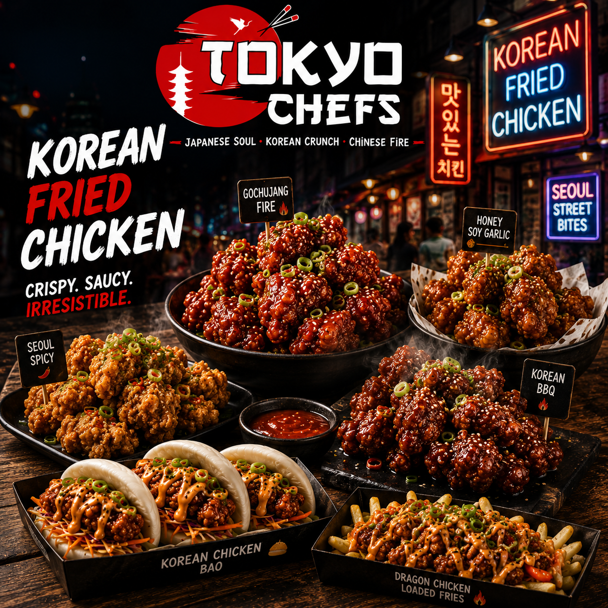 Korean Fried Chicken Near Me: Why Tokyo Chefs Can Become the Go-To Choice for Crispy Asian Chicken