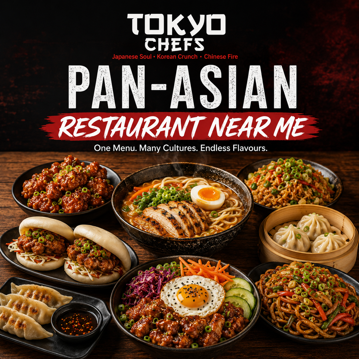 Pan-Asian Restaurant Near Me: Why Tokyo Chefs Can Become a Modern Favourite for Asian Fusion Food Lovers
