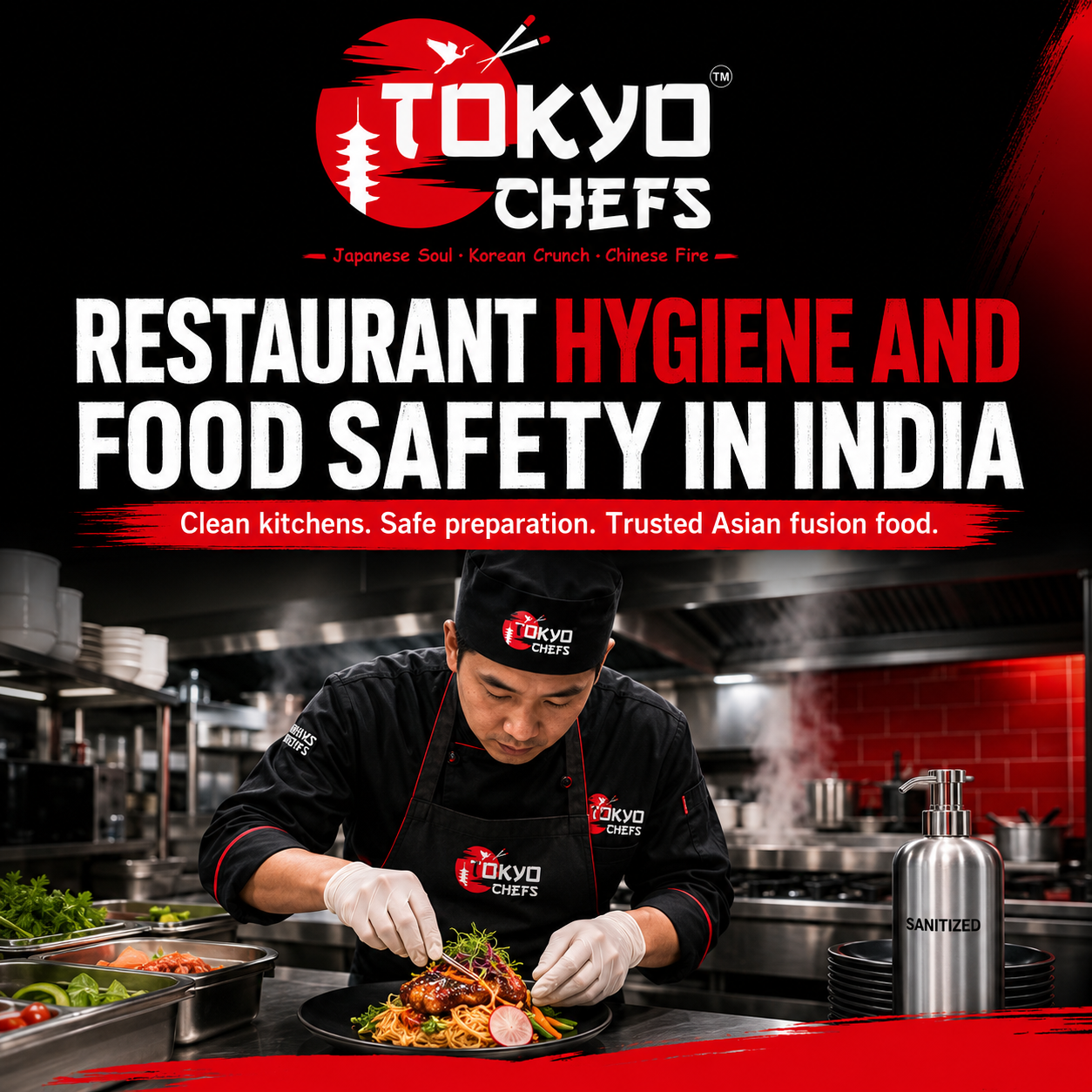 Restaurant Hygiene and Food Safety in India: Why Tokyo Chefs Can Build Customer Trust With Clean Asian Fusion Food