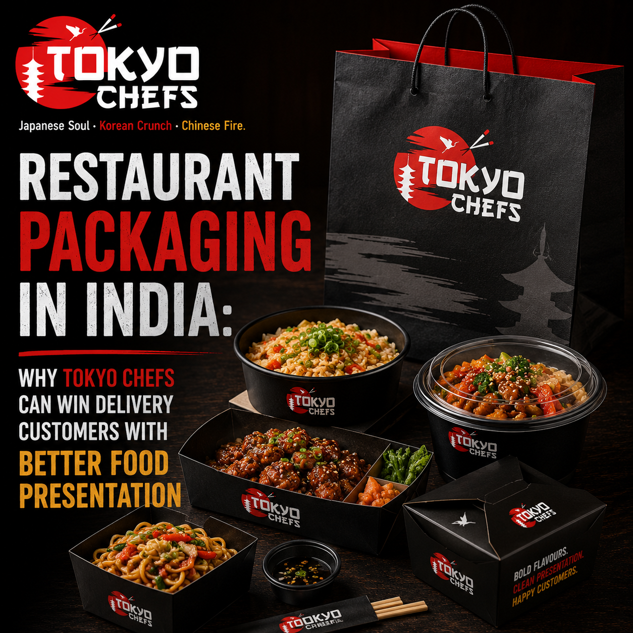Restaurant Packaging in India: Why Tokyo Chefs Can Win Delivery Customers With Better Food Presentation