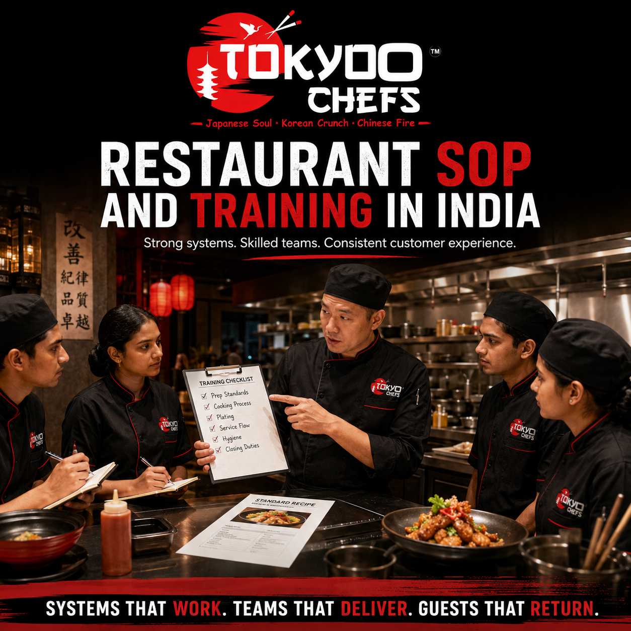 Restaurant SOP and Training in India: Why Tokyo Chefs Can Grow With Consistency and Strong Kitchen Systems